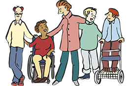 Zeichnung Leichte Sprache