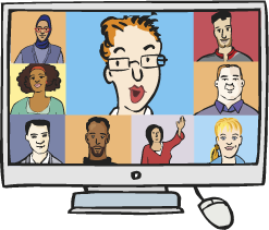 Zeichnung Leichte Sprache