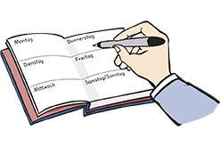 Zeichnung Leichte Sprache