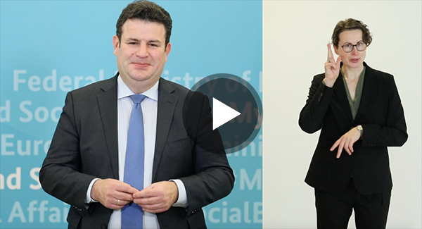 zur Videobotschaft von Hubertus Heil zum Bundesteilhabepreis 2020