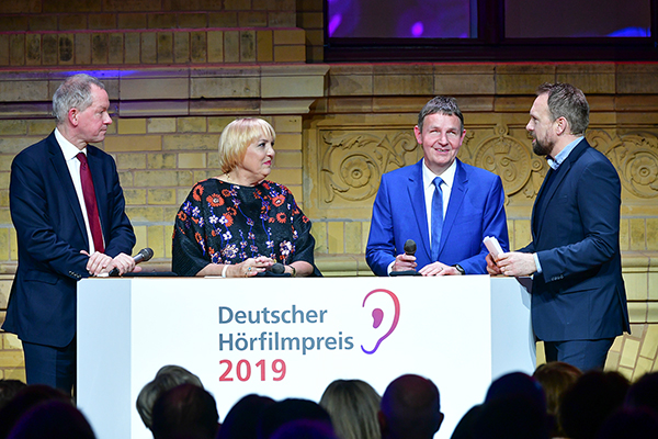 Talkrunde Deutscher Hörfilmpreis 2019 | Foto: DBSV/Oliver Ziebe