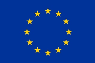 Das Bild zeigt einen Kreis aus zwölf goldenen Sternen auf blauem Hintergrund. Die Sterne stehen für die Werte Einheit, Solidarität und Harmonie zwischen den Völkern Europas. Foto: www.europa.eu