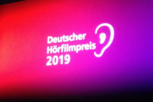 Logo Deutscher Hörfilmpreis 2019 | DBSV