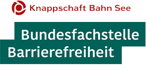 Knappschaft  Bahn  See - Bundesfachstelle  Barrierefreiheit   (Link  zur  Startseite)